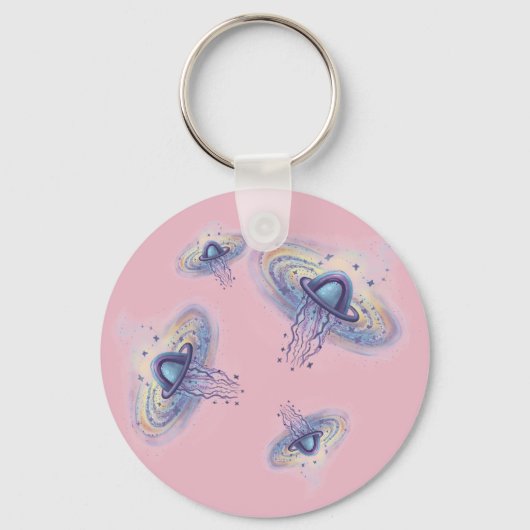 宇宙惑星 キーホルダー (正面)