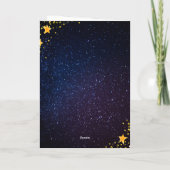 宇宙惑星 サンキューカード (裏面)