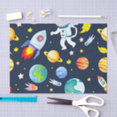 宇宙惑星・ロケット宇宙飛行士 薄葉紙 (クラフト)