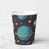 宇宙惑星 紙コップ (左)