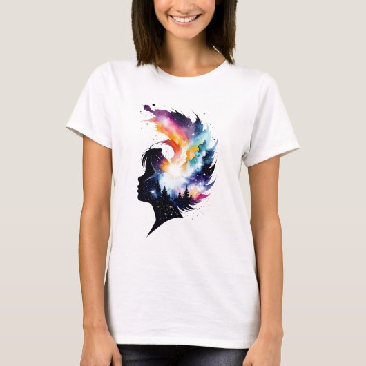 宇宙想像#1 Tシャツ (正面)