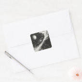 宇宙愛好家のための絵画 スクエアシール (封筒)