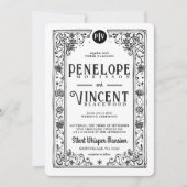 宇宙愛好家 |タロット結婚ズ 招待状 (正面)