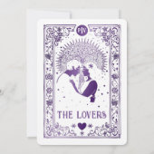 宇宙愛好家 |タロット結婚ズ 招待状 (裏面)
