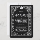 宇宙愛好家 |タロット結婚ズ 招待状 (正面)