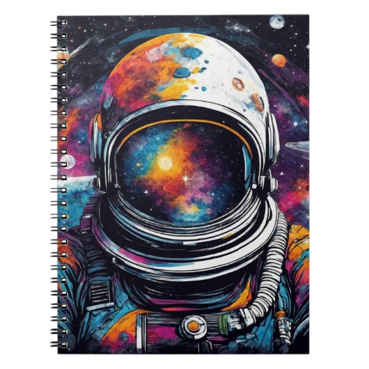 宇宙感じ内 – Cosmic Odyssey ノートブック (正面)