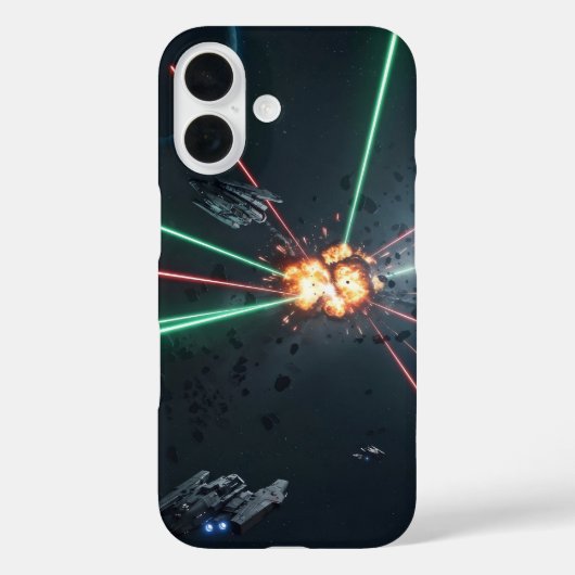 宇宙戦の大舞台 Case-Mate iPhoneケース (裏面)
