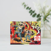 宇宙戦士がエイリアンSFと戦う ポストカード (スタンド正面)