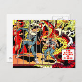 宇宙戦士がエイリアンSFと戦う ポストカード (正面/裏面)