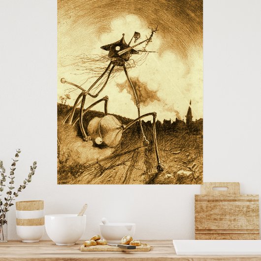 宇宙戦闘機の戦争 ポスター (キッチン)