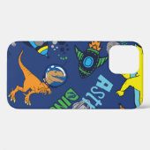 宇宙手描きカラーヴィンテージ船 Case-Mate iPhoneケース (裏面 (横))