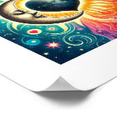 宇宙抱擁:宇宙のハート ポスター (角)