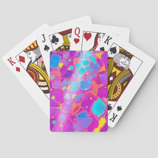 宇宙抽象芸術モダン トランプ (裏面)