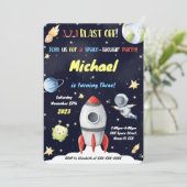 宇宙招待状 招待状 (スタンド正面)