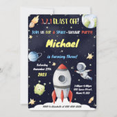 宇宙招待状 招待状 (正面)