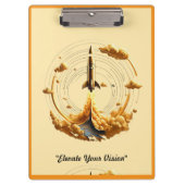 「宇宙探査が発表された」 クリップボード (正面)