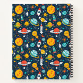 宇宙探査と惑星 バックトゥスクール ノートブック (裏面)