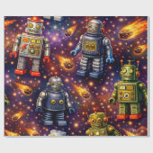 宇宙探査アート ラッピングペーパー (フラット)