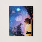 宇宙探査アート Voyager宇宙船 ジグソーパズル (縦)