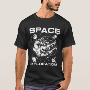 宇宙探査星雲太陽の系宇宙コロニ Tシャツ