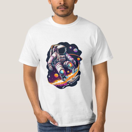 宇宙探査機 Tシャツ (正面)