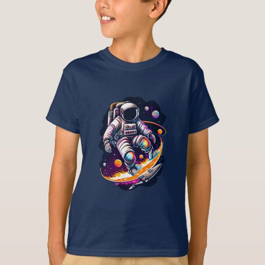 宇宙探査機 Tシャツ (正面)