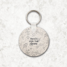 宇宙探査銀河系ユニバーススターパーソナライゼーション キーホルダー