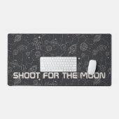 宇宙探査銀河系ユニバーススターパーソナライゼーション デスクマット (キーボード&マウス)