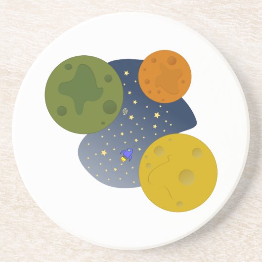 宇宙探査 コースター (正面)