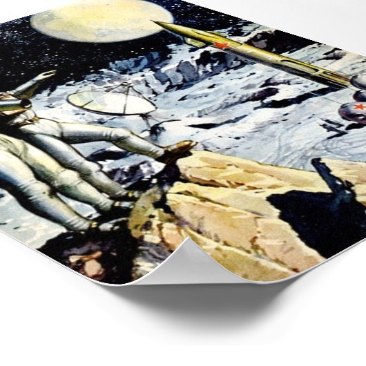 宇宙探査 ポスター (角)