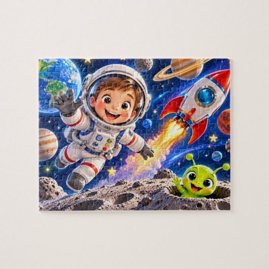 宇宙探検アドベンチャー ジグソーパズル (横)