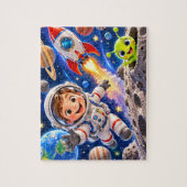 宇宙探検アドベンチャー ジグソーパズル (縦)