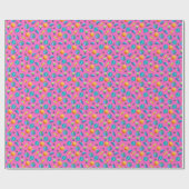 宇宙探検家のピンク ラッピングペーパー (フラット)