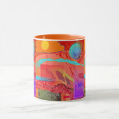 宇宙探検家の信号器のマグ マグカップ (中央)