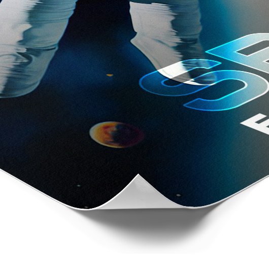 宇宙探検家 ポスター (角)