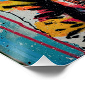 宇宙探検家#2アートポップ・アートの光沢ポスター ポスター (コーナー)