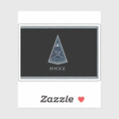 宇宙操作コマンドのフラグ シール (シート)