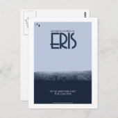 宇宙旅行はがき – Eris ポストカード (正面/裏面)