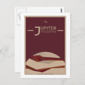 宇宙旅行はがき – Jupiter ポストカード (正面/裏面)