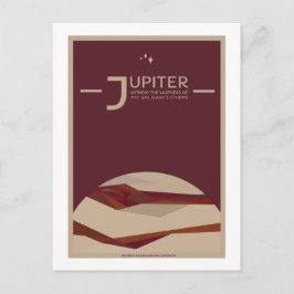 宇宙旅行はがき – Jupiter ポストカード