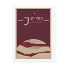 宇宙旅行はがき – Jupiter