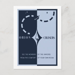 宇宙旅行はがき – Orion Cruisers ポストカード