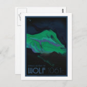 宇宙旅行はがき – Wolf 1061c ポストカード (正面/裏面)