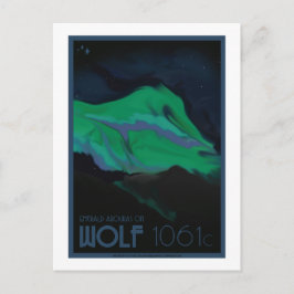 宇宙旅行はがき – Wolf 1061c ポストカード