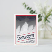 宇宙旅行クリスマスポストカード – Enceladus シーズンポストカード (スタンド正面)