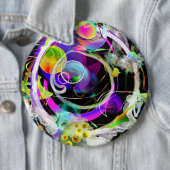 宇宙旅行ボタン 缶バッジ (インサイチュ)