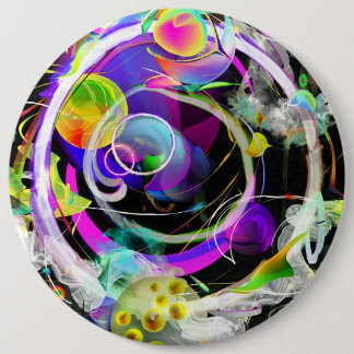 宇宙旅行ボタン 缶バッジ