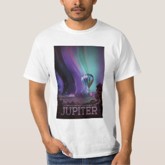 宇宙旅行ポスター木星 Tシャツ