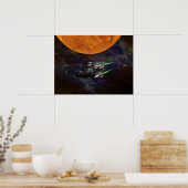 宇宙旅行ポスター ポスター (キッチン)