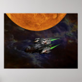 宇宙旅行ポスター ポスター (正面)